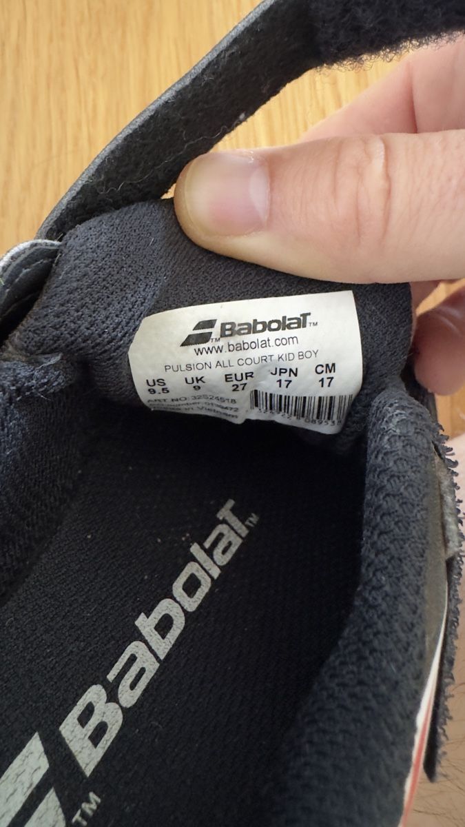 Schuhe für Jungen: Babolat Kinder Tennisschuhe  – Gebraucht aus Wädenswil von fabtastic 2