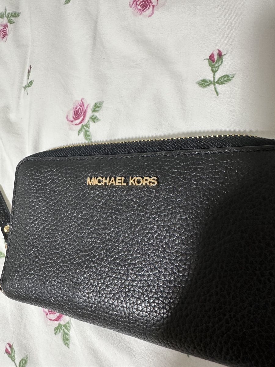 Michael Kors Portamonete: Michael Kors Portemonnaie Schwarz – Usato da Oberurnen venduto da nes_8xqt 1
