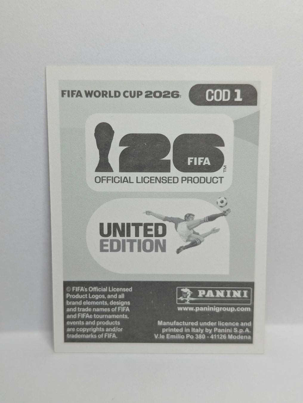 Panini Carte collezionabili: Panini WM 2026 - COD 1 - Team Emblem CONGO – Nuovo (secondo la descrizione) da Founex venduto da amel89 1