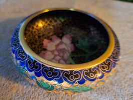 Zauberhaftes, Vintage Schälchen Cloisonné handgefertigt