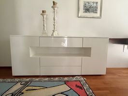 Sideboard weiss (gläzend)