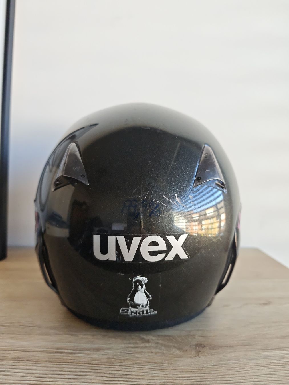 Uvex Caschi: Uvex Skihelm, Grösse ML, Schwarz, – Usato da Biel/Bienne venduto da Cranson93 2