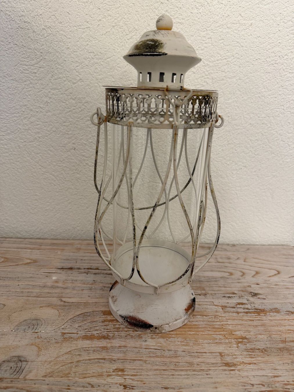 Lanterne: Laterne aus Metall im Shabby Chic Look – Usato da Wolfwil venduto da Inseider12 2