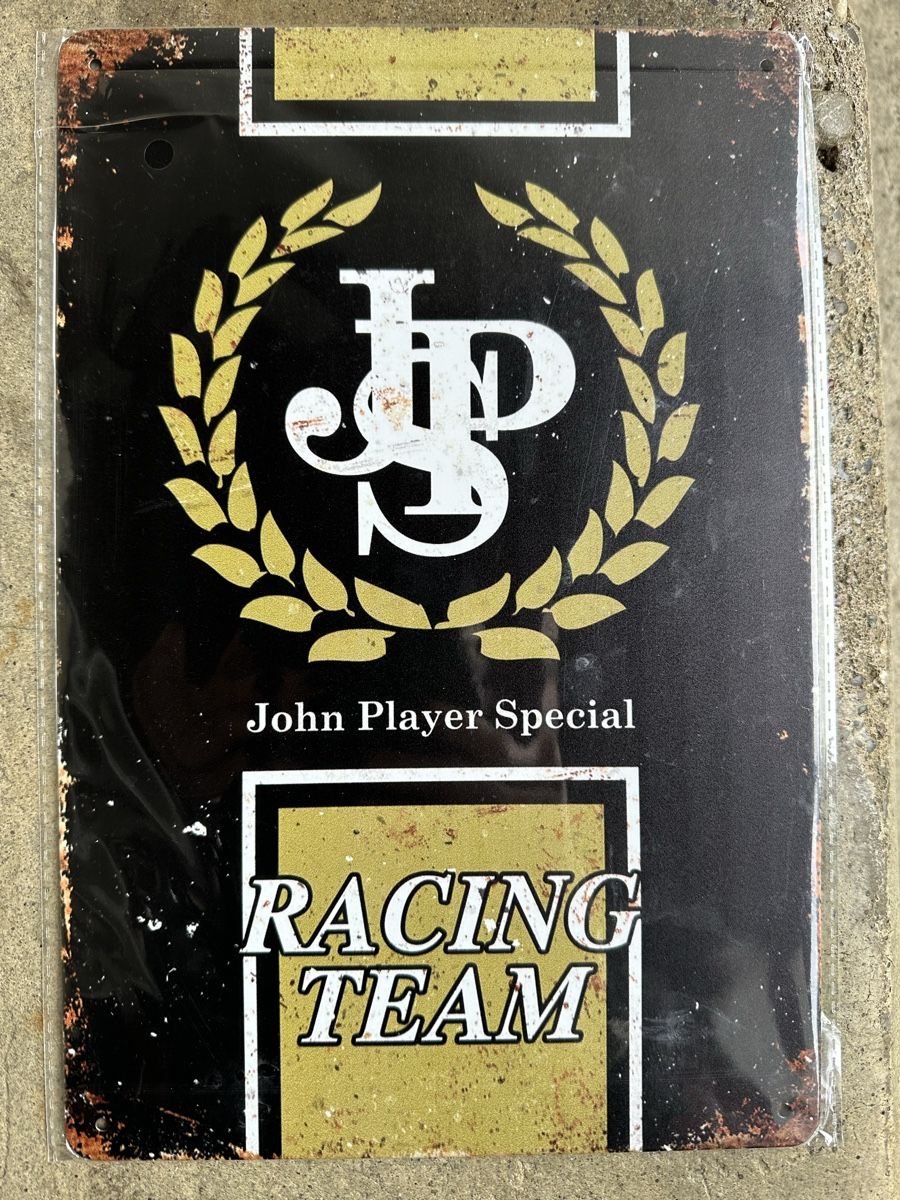 Insegne: John player zigaretten racing team – Nuovo (secondo la descrizione) da Reinach AG venduto da rares75