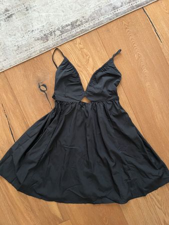 Kleid schwarz Grösse S H&M 
