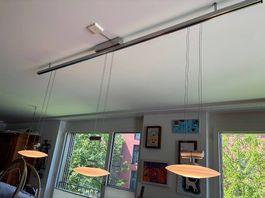 Vector Tavolo Luna LED Grande Deckenlampe (Chrom matt)