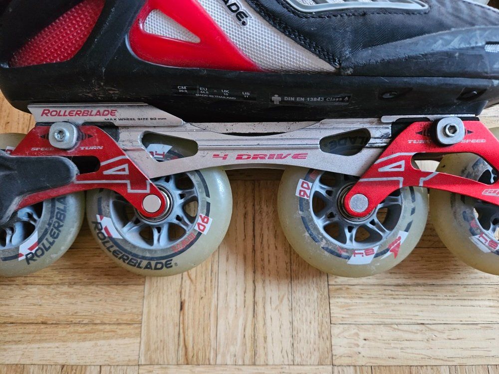 Patins à roul. & inline: Rollerblades Crossfire TFS 4D – D'occasion à Unterterzen par Tommylee5 3
