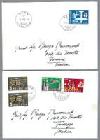 1955, PROPAGANDA MARKEN, 2 x ET-0 BERN,BERNE 1.III.56