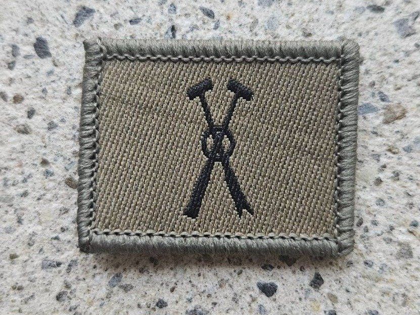 Schweizer Armee Placchette & Badge: *** Funktionsabzeichen Pontonier mit klett *** – Nuovo e nell'imballaggio originale da Riedholz venduto da fr_sIruP