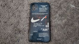 Coque d’iPhone 11 bleue Off-White