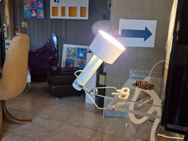 Vintage 70er Klemmleuchte Klemmlampe ob Swiss Spot Lampe