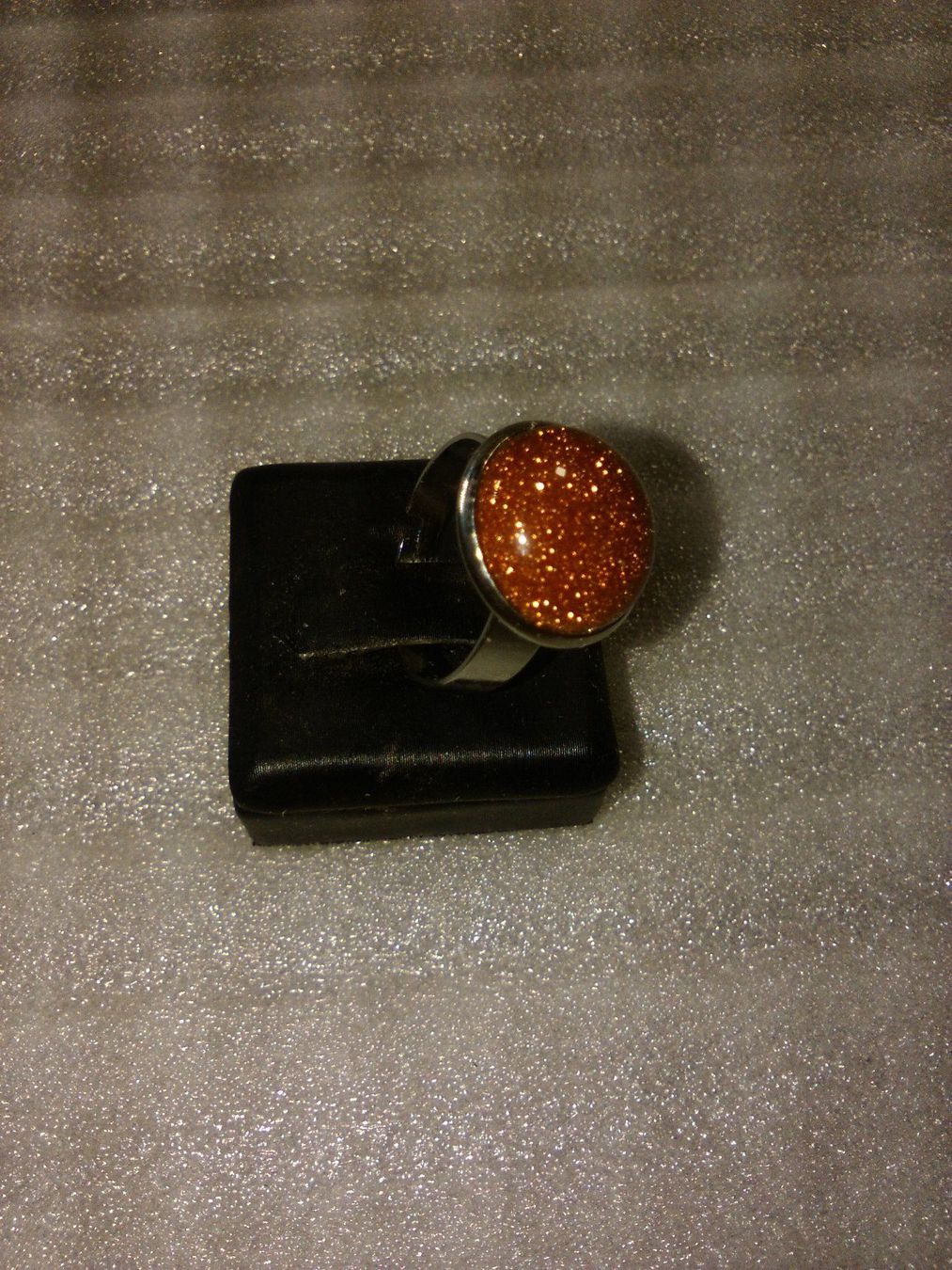 Anelli: RING EDELSTHAL,,,MIT GOLDFLUSS,,,GLANZIG – Nuovo (secondo la descrizione) da Basel venduto da bijoutrie_4 4