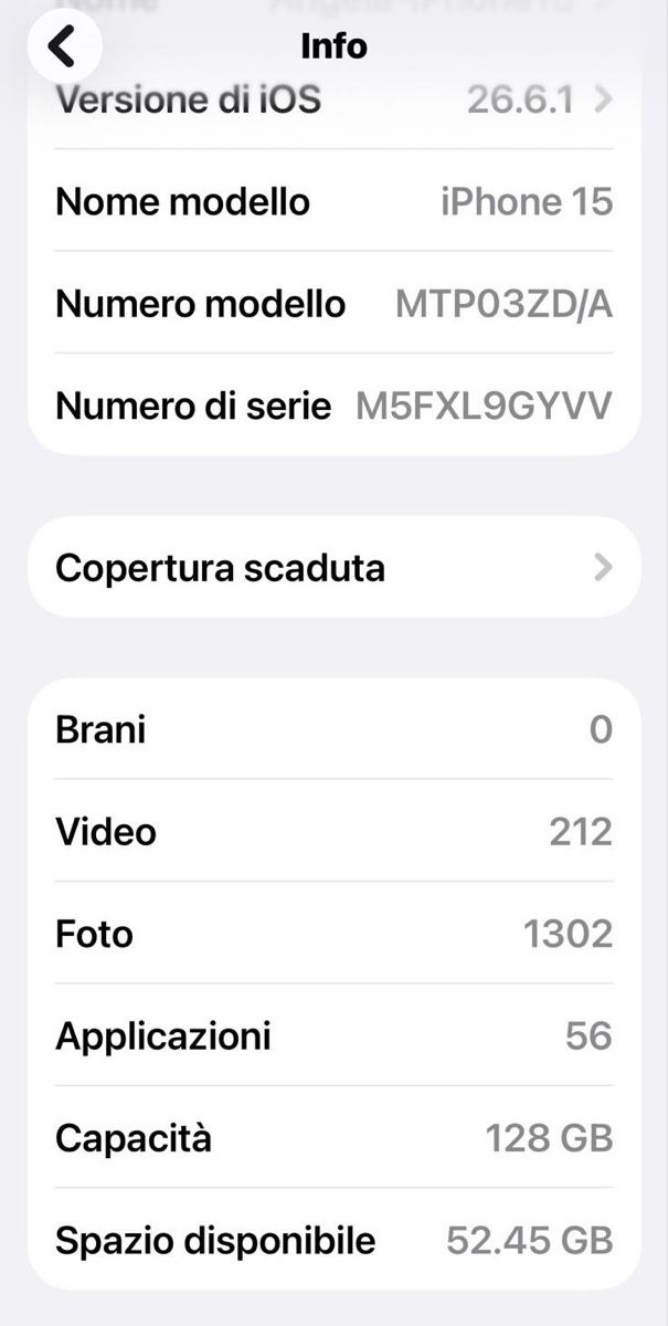 Apple Handys / Smartphones: Apple iPhone 15 128 Go 88% – Gebraucht aus Neyruz FR von Mauro_Val 5
