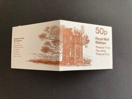 Markenheftchen Grossbritannien 1981 50p postfrisch**