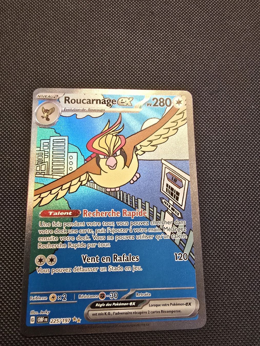 Pokémon Cartes à collectionner: Roucarnage Alt Flammes Obsidiennes – Neuf (Voir description) à SEIRY par juraboy