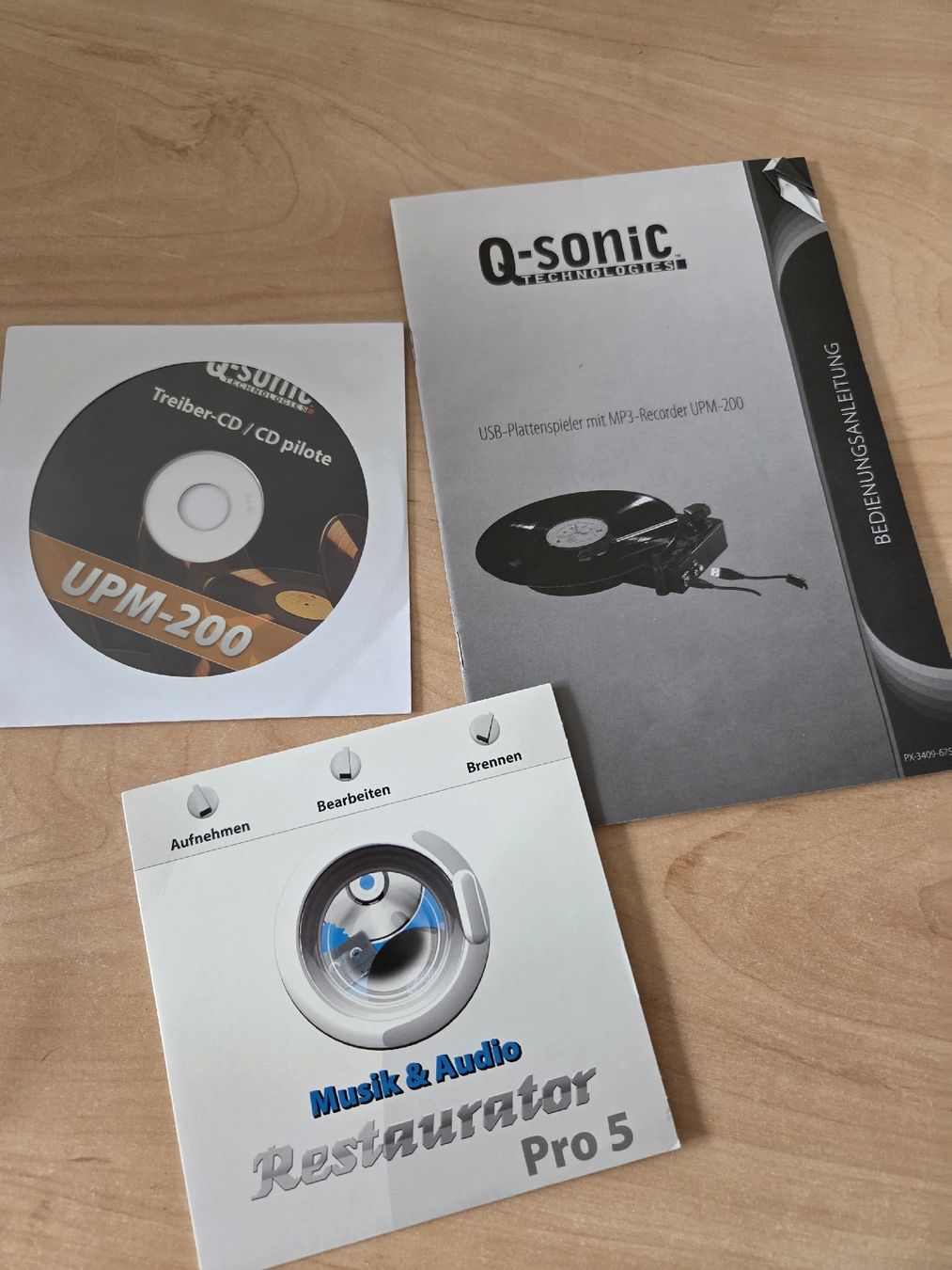 Giradischi: Plattenspieler inkl UBS Kabel und  Software CD  – Usato da Winterthur venduto da katzen07 2