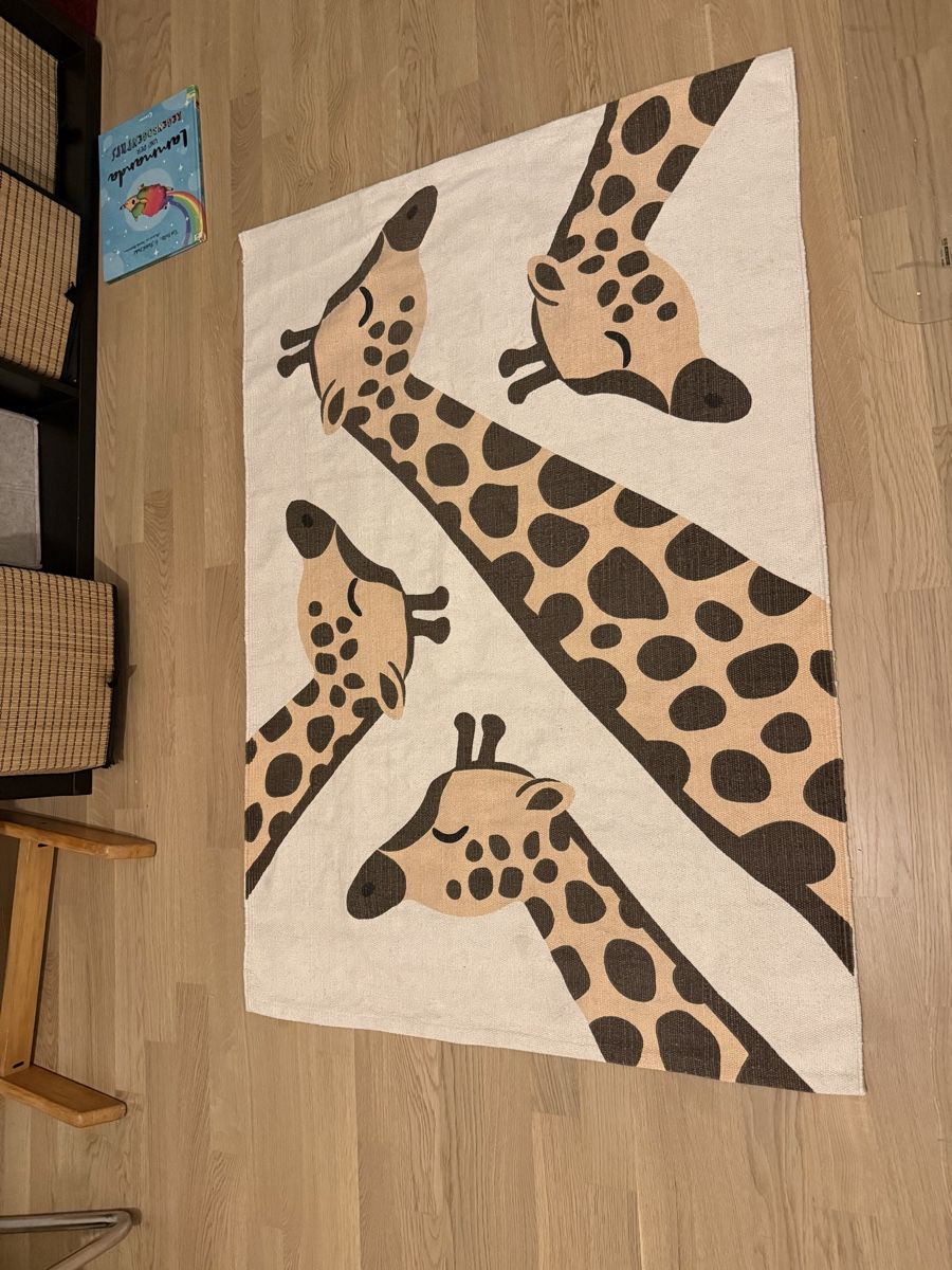 Tappeti: Kinderteppich Giraffen 130x90 – Usato da Kloten venduto da Narenjina 1