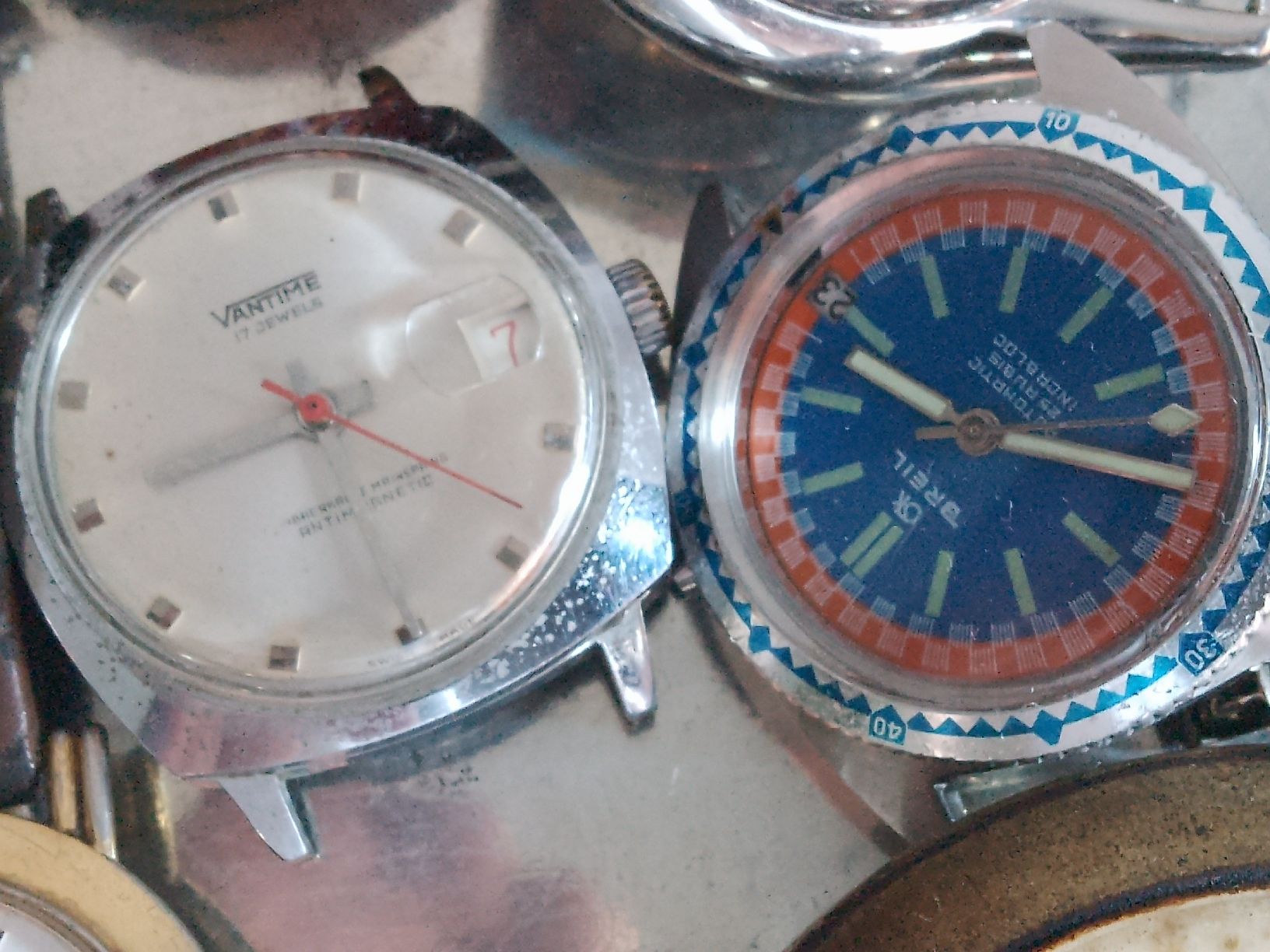 Uhren: Lot 40 Handaufzug Automatic Quartz  – Defekt aus Agno von sam2608 6