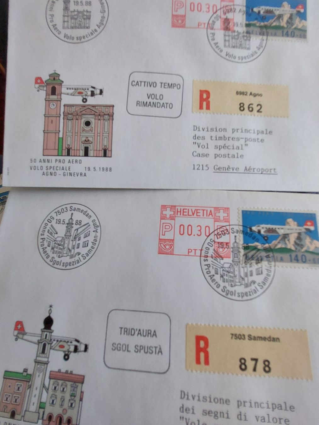 Tutti i francobolli: Timbres Suisse  – Usato da Le Locle venduto da wchs 3