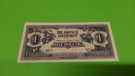 Japanische Besatzungswährung 1 Dollar - Rarität Top!