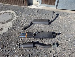 Audi 80 B2 5zylinder Auspuff komplett