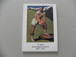 Buch Schwingfest Schwingen Sport Zürich Schwingclub 1972