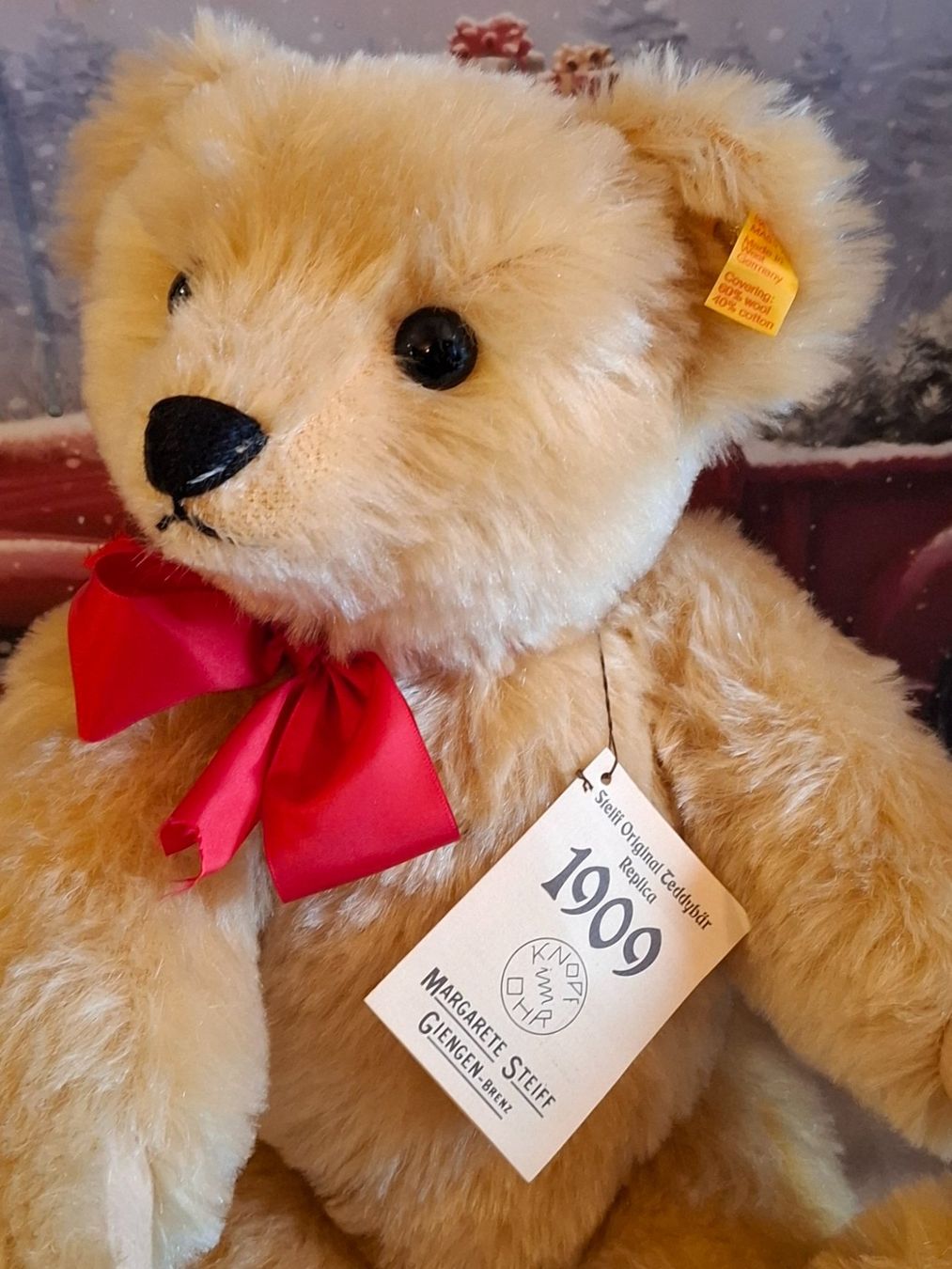 Steiff Giocattoli: STEIFF TEDDY REPLICA 1909 .. – Nuovo (secondo la descrizione) da Gretzenbach venduto da schibaya 1