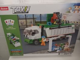 Sluban Müllwagen  mit Sortierspiel 432Teile lego kompatibel