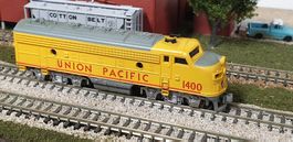 Life-Like Spur N US Diesellok UP