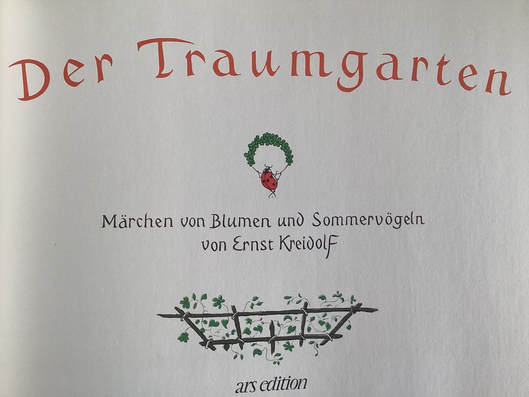 Bücher: E. Kreidolf / Der Traumgarten – Gebraucht aus Beinwil am See von kae_gh7c 2