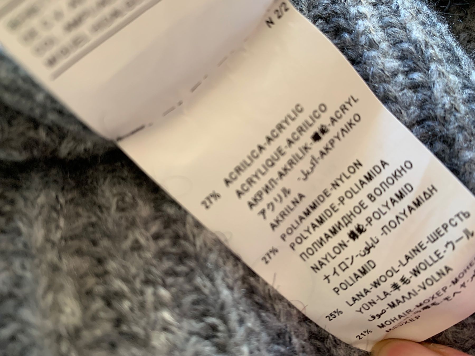 Benetton Maglioni & Felpe: BENETTON Strick Pullover / Pollunder / Kleid mit Mohair S – Usato da Meiringen venduto da littlered-ridinghood 3