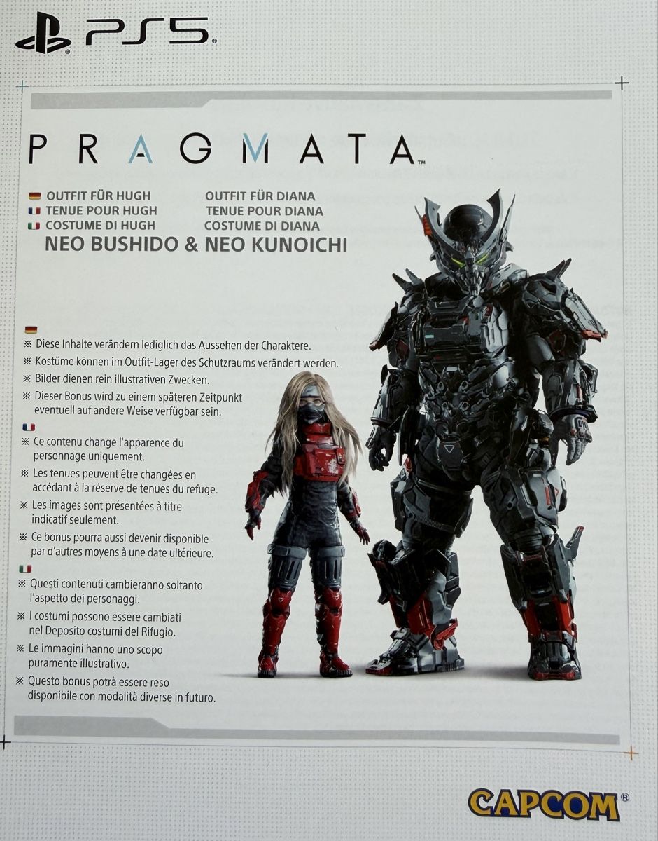 Giochi: NEU PS5 Pragmata Bonus Downloadcode – Nuovo e nell'imballaggio originale da Küsnacht ZH venduto da thirtytwo
