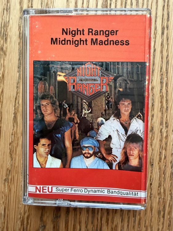 NIGHT RANGER: Midnight Madness MC Musikkassette AOR (1984) (Gebraucht ...