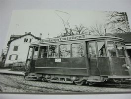 AK  St. Gallen Stocken mit Tram