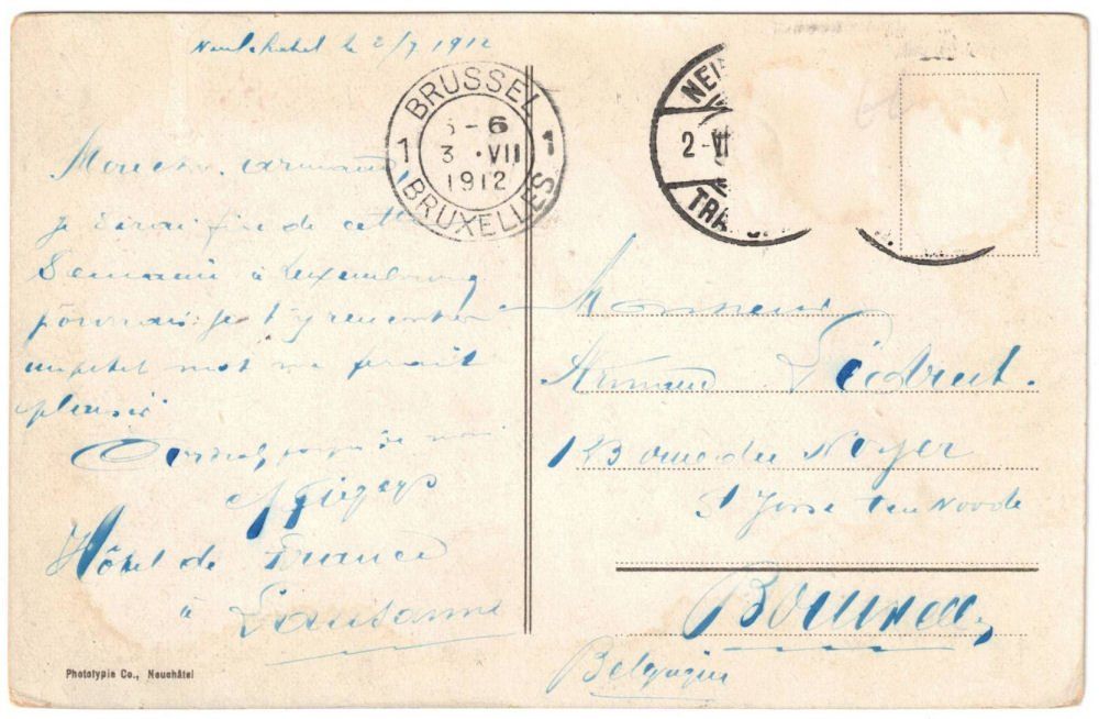 Cartoline postali: Chaumont - Standseilbahn – Usato da Binningen venduto da Mountainrider 1