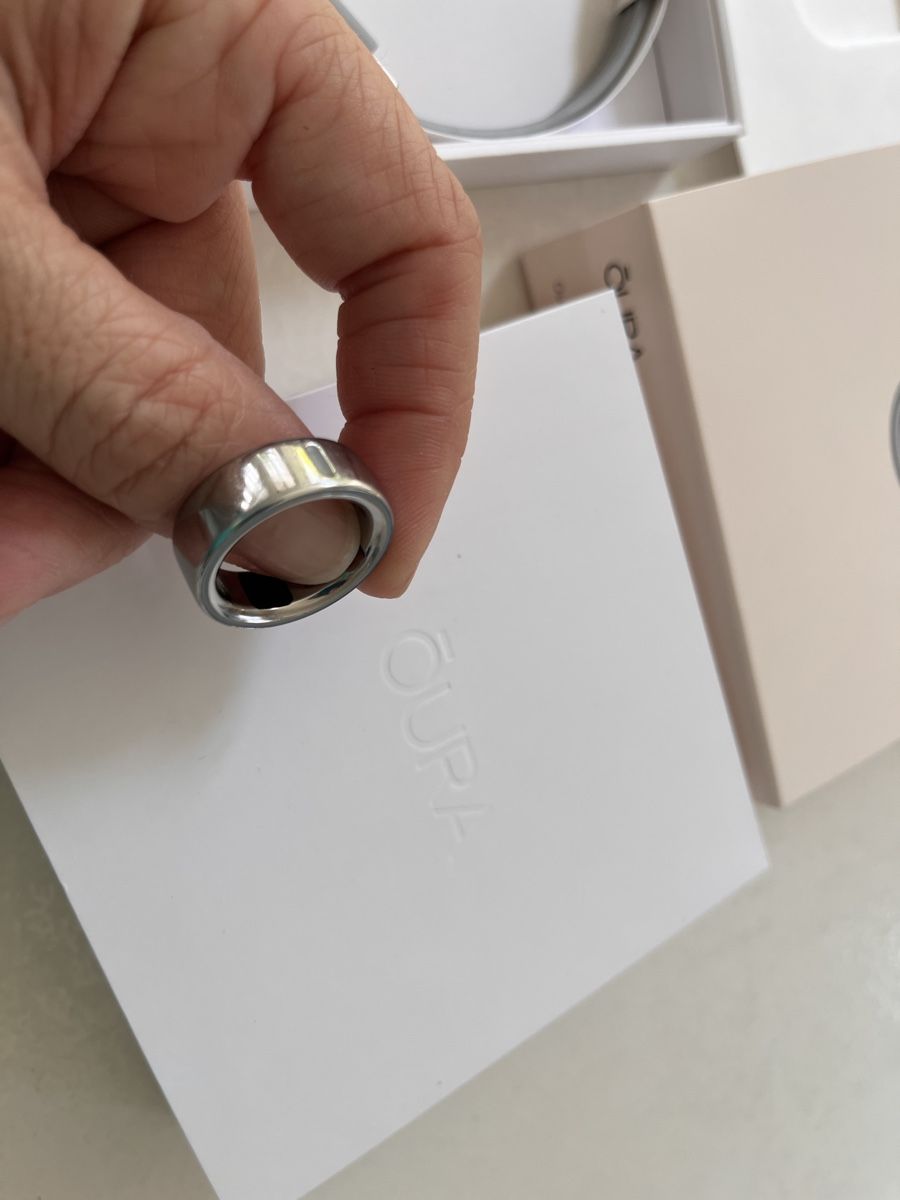 Bagues: Oura Ring 4, Gr. 8 Silber  – D'occasion à Niederwil AG par camilinna 5