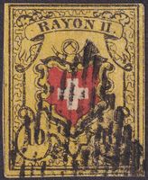 Rayon II: Type 4 (D-RU) vollrandig und gut erhalten, 200.-+