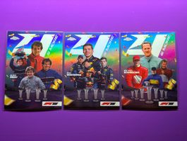 Prost, Verstappen, Schumacher - 2025 Topps Chrome F1