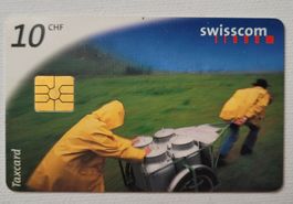 SWISSCOM – TAXCARD – TAKE IT TO THE TOP