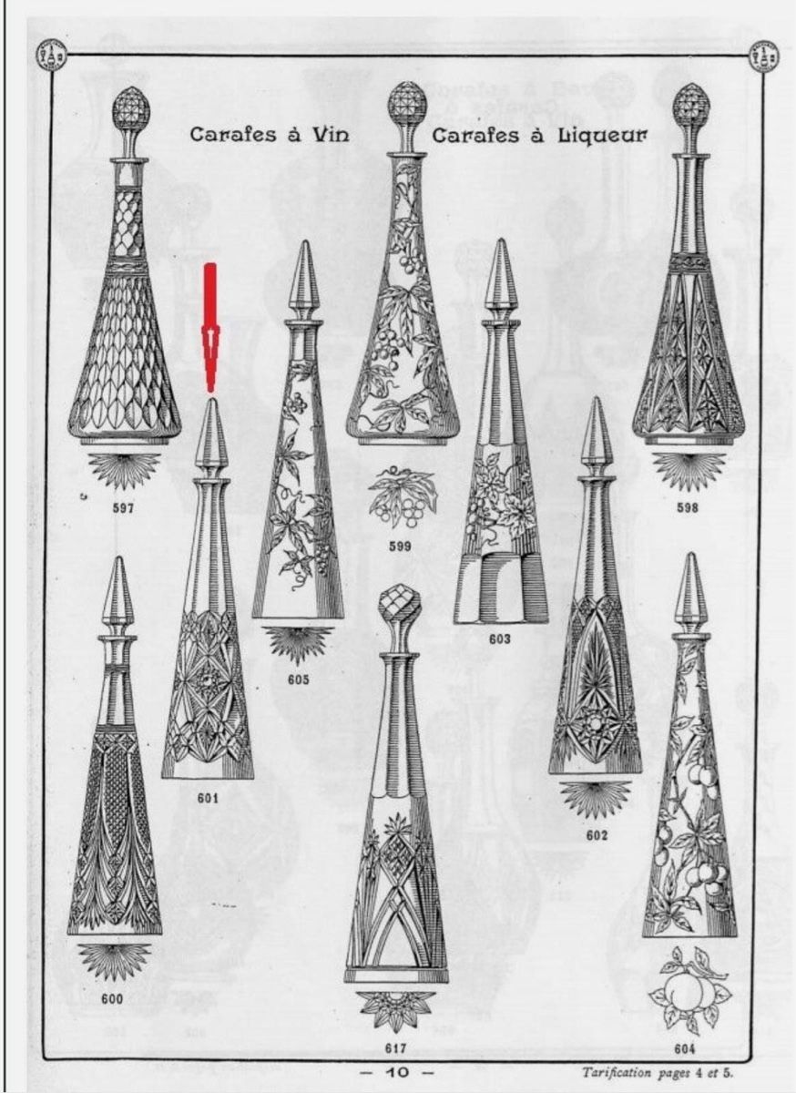 Baccarat Caraffe: Baccarat carafe en cristal – Usato da Genève venduto da Oscar-111 5
