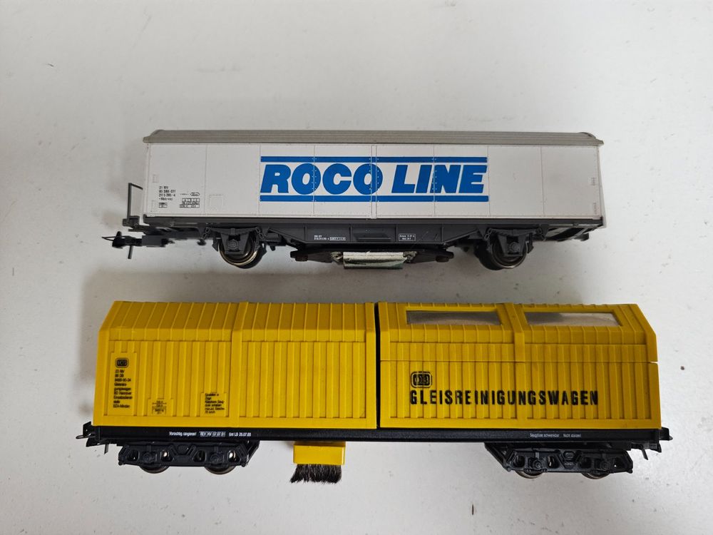 Lux Modellbau 8831 H0 DC Gleisstaubsaugerwagen neuw. (Neu (gemäss