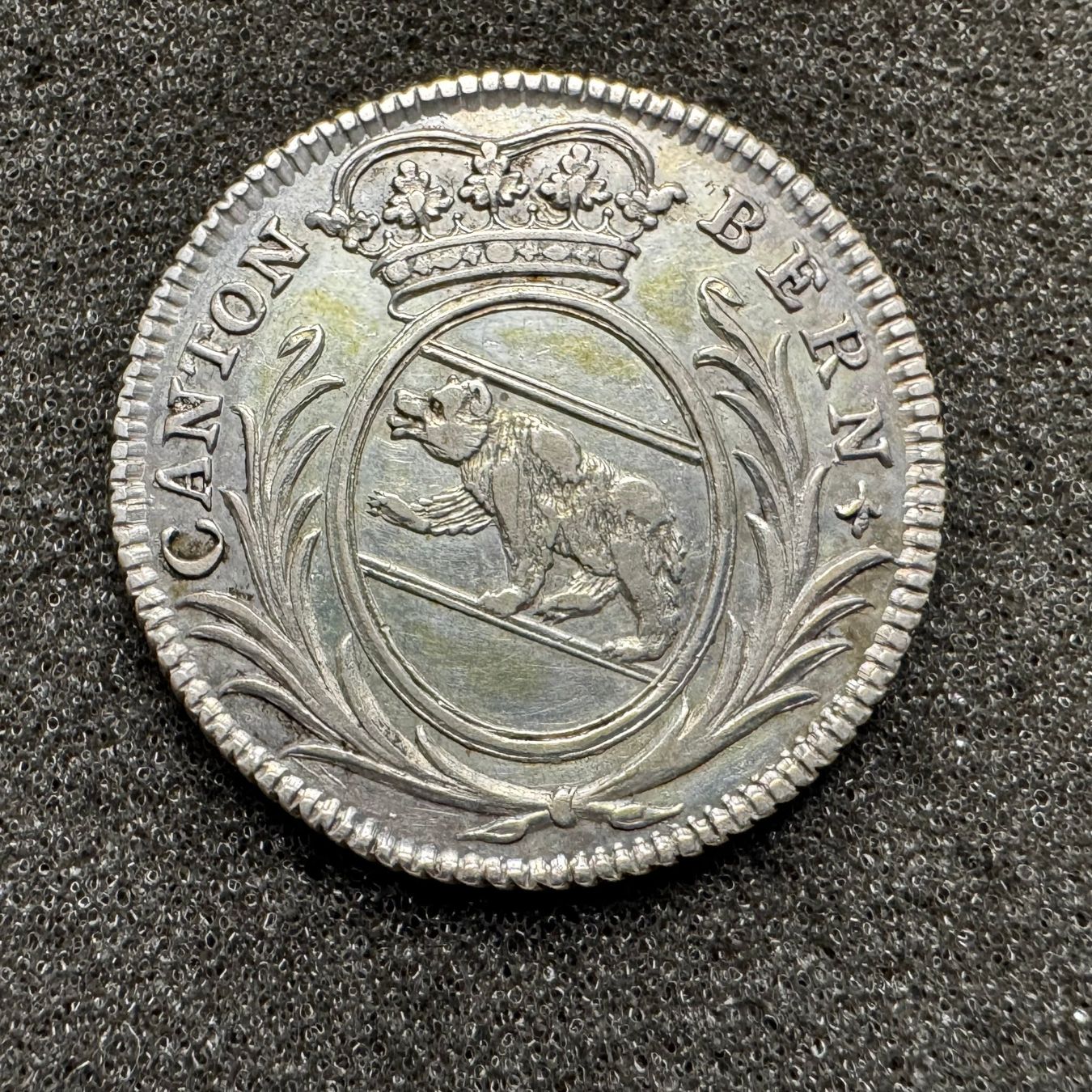 Toutes les monnaies: 5 Batzen Silber Kanton Bern 1808 – D'occasion à Reitnau par tb-muenzen 1