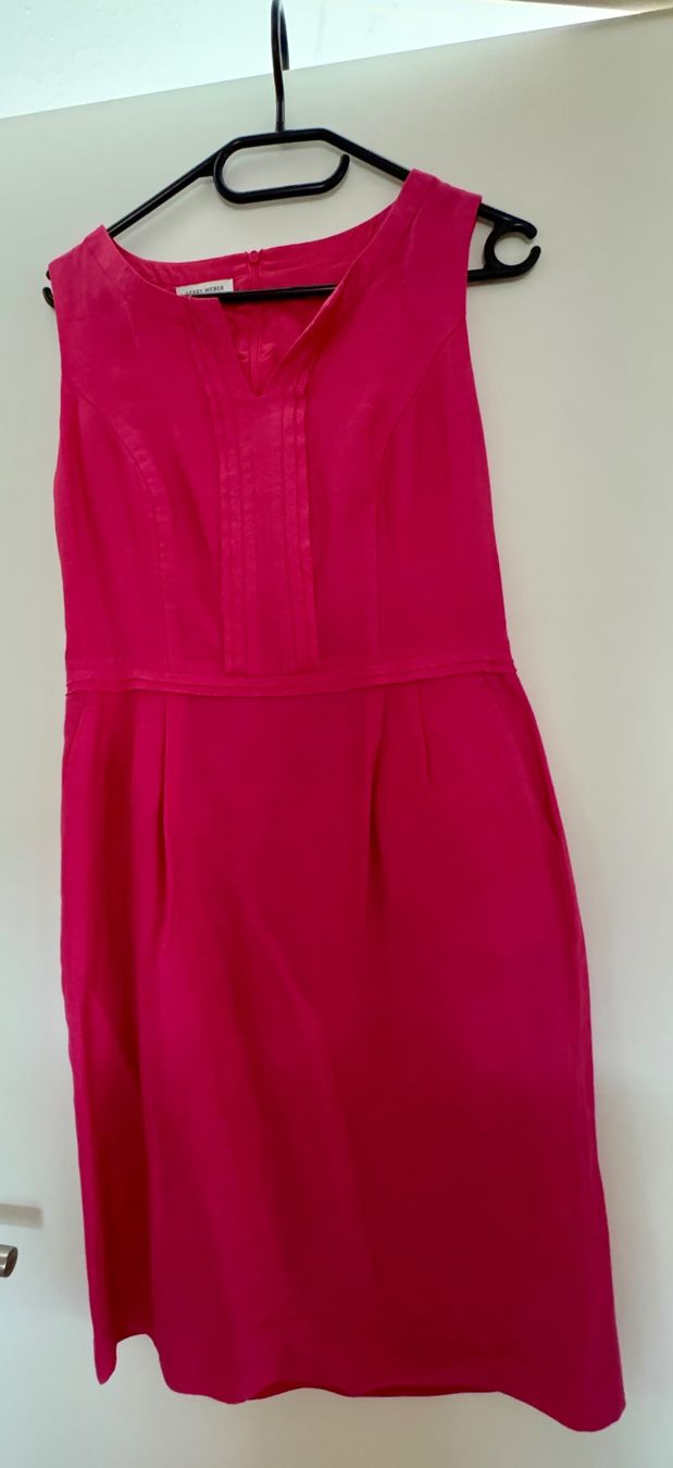 Gerry Weber Kleider: Gerry Weber pinkes Leinenkleid in 34 – Neu (gemäss Beschreibung) aus Schüpbach von 2ndHandRose
