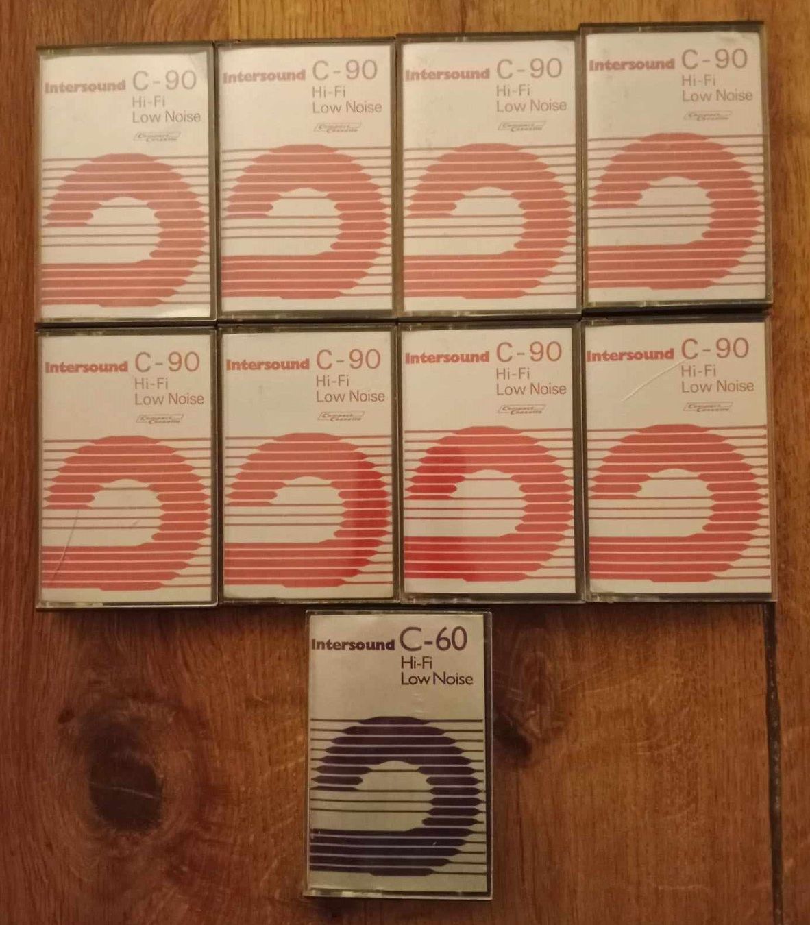 Musicassette: Intersound - HiFi Low Noise c90 / c60 - cassettes MC 9x – Usato da Le Locle venduto da PereiraHugo