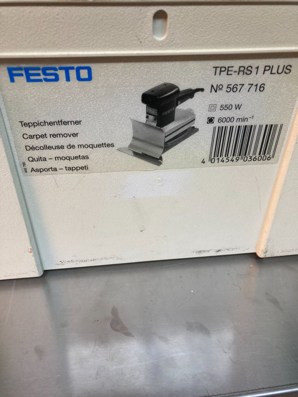 Festool Tutte le macchine: Décolleuse de tapis Festool – Usato da Cheseaux-Lausanne venduto da Vente_Pro 1