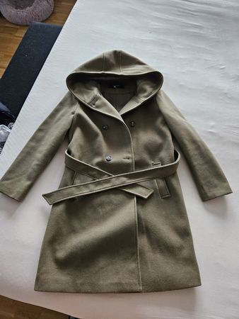 Vero Moda Mantel, Khaki, Gr. M