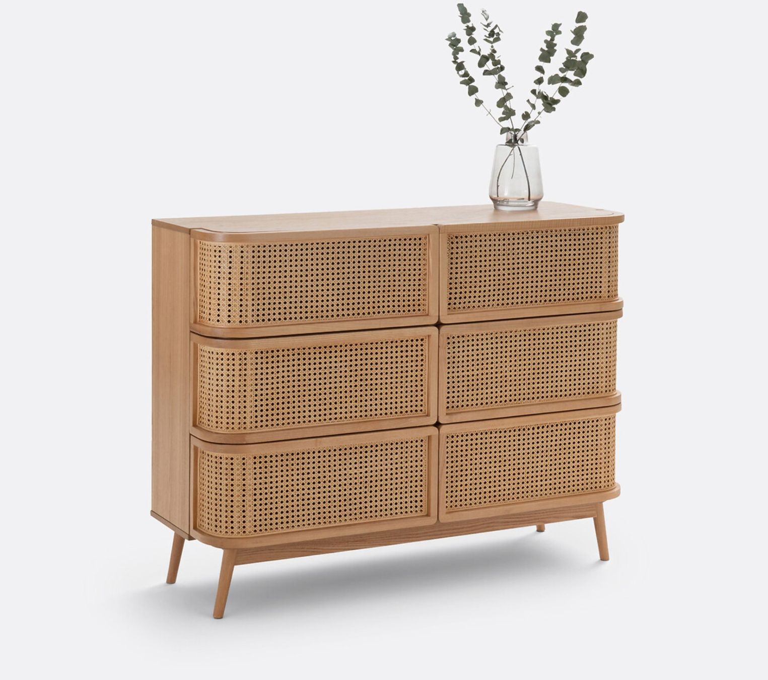 La Redoute Cassettiere: Commode 6 tiroirs en cannage La redoute – Nuovo (secondo la descrizione) da Lausanne venduto da Fanfan.dubs 1