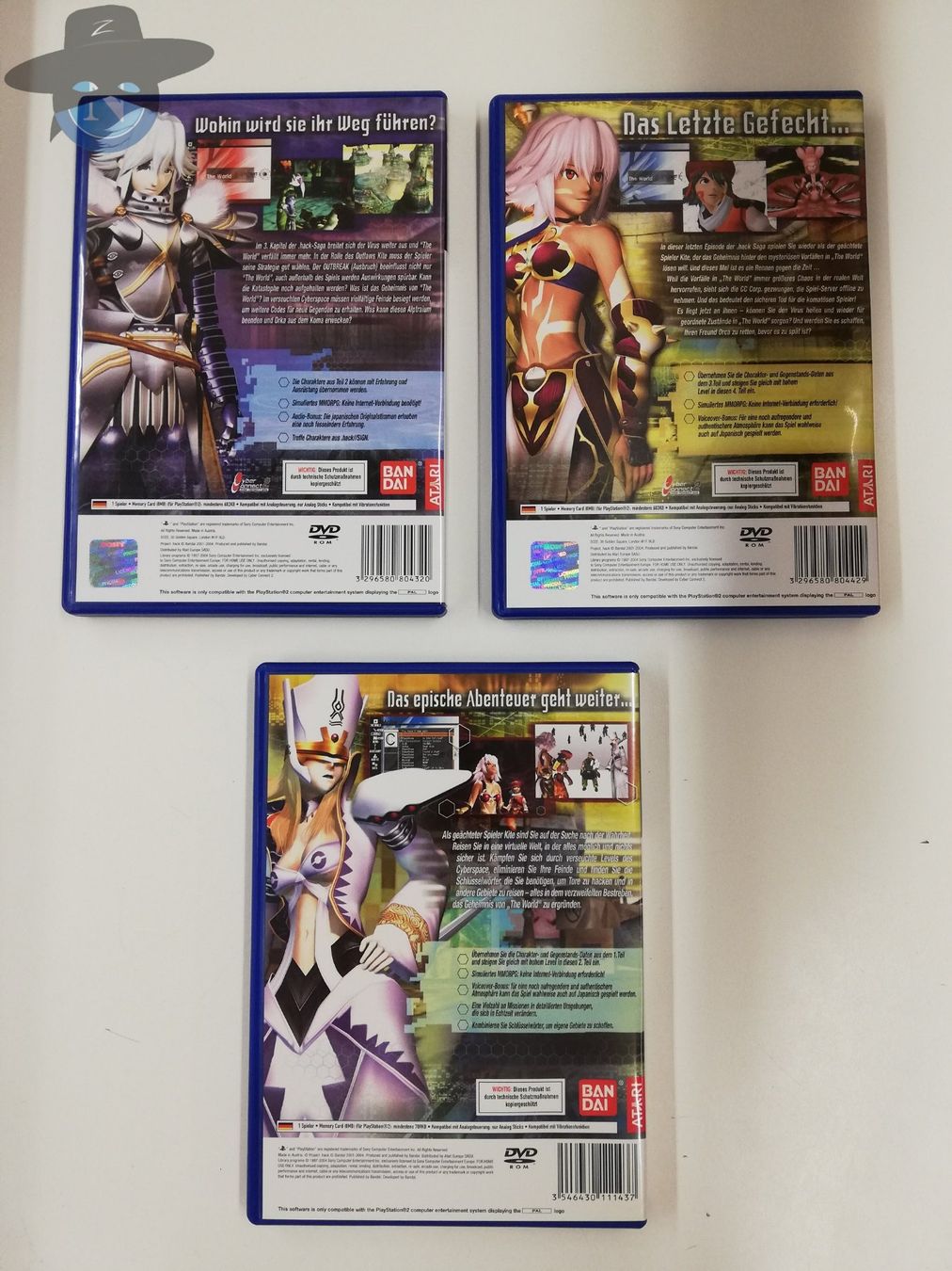 Sony Giochi: .dot hack 2 - 4 (DE) inkl. Schuber + Anime-DVDs / Sony PS2 – Usato da St. Gallen venduto da zorro_dc 5