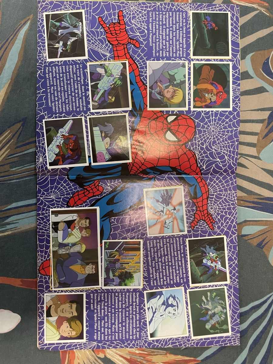 Panini Album: SPIDERMAN ALBUM STICKER PANINI 1996 COMPLET – Usato da Essert FR venduto da jsi_98j5 3