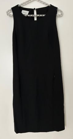 Akris Punto Kleid, Gr. 34,100%Wolle, Schwarz, Elegant!